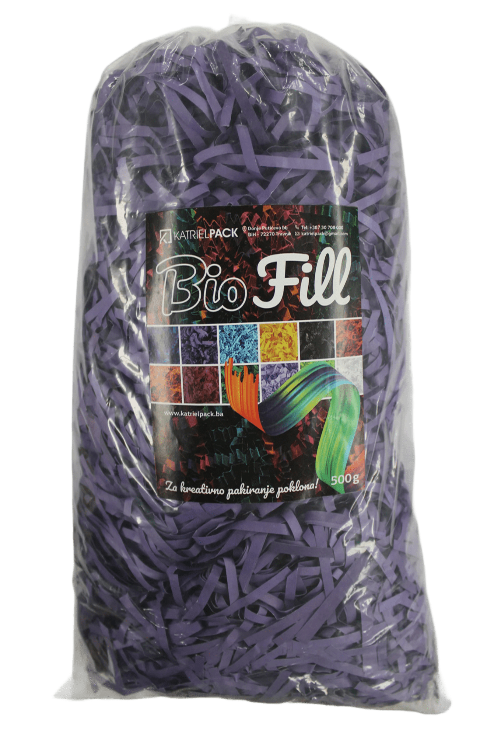 BIO FILL ISPUNA 500 g TAMNO LJUBIČASTA.